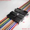 Cabo Conector Header Macho-Fêmea SM2.54mm 22AWG Codificado por Cor Cabo Plug-in Ar-para-Ar com Mecanismo de Travamento Cabo Conector 2P-12P