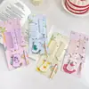 Peine de Animales de Dibujos Animados, Peine Lindo para Bebés y Niños, Peine Pequeño de Dientes Finos con Cola Puntiaguda, Set de Peines Portátiles para Peluquería