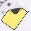 Venta Directa de Fábrica Toallitas Absorbentes para Coche de Terciopelo Coral 30*40 Doble Cara Sin Pelusa Toalla para Lavado de Coches Toalla de Limpieza Multifuncional
