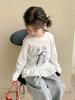 Camiseta Térmica para Niña 2026 Nueva Elegante Camiseta de Manga Larga para Niñas, Ropa de Otoño para Bebé, Conjunto de Otoño para Niños, Top Estilo Muñeca