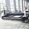 Máquina de Corte por Láser con Plataformas Duales Puede Cortar Varios Tipos de Placas, Incluyendo Acero al Carbono, Acero Inoxidable, Acero al Silicio, Acero para Resortes, Aluminio y Láminas Metálicas