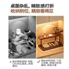 Novo porta-chaves de entrada estilo chinês, organizador de mesa para itens pequenos, bandeja de armazenamento para óculos, prateleira com gancho de madeira maciça
