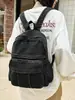 Mochila de Moda de Mezclilla Tendencia 2025 Nueva Versátil Gran Capacidad Estudiante Escolar Mochila de Viaje Casual para el Trabajo