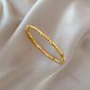 [Acero de titanio para todo el cuerpo] Pulsera de titanio estilo INS europeo y americano, pulsera de acero inoxidable de moda retro transfronteriza, pulsera de acero inoxidable