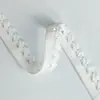 En Stock 1.2cm Encaje Ondulado de Colores con Adorno de Corona Elástico Hueco para Ropa, Ropa de Muñecas y Accesorios de Ropa para Niños