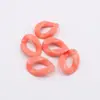 Diy17 * 23mm acrílico cor sólida Combinação aberta bolsa de corrente brincos chaveiro material