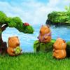 Populares Adornos de Nutria Marina y Capibara, Muñecos, Juguetes de Descompresión, Regalos de Cumpleaños para Niñas, Accesorios de Decoración para Micro-Paisajes