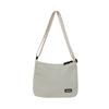 2025 Nueva Bolsa de Tela de Color Sólido Japonesa Bolsa Casual de Hombro Cruzada para Niñas Deportiva Estudiantil Mensajera Bolsa Cuadrada Pequeña