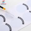 Senteng impressão não adesiva branco leitoso transparente à prova d'água pvc filme eletrostático etiqueta 10 mercerizado filme eletrostático branco adesivo