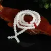 Pulsera de Jaspe Ruso de Círculo Único Verde Manzana 108 Cuentas de Buda Collar Largo Mismo Collar para Hombres y Mujeres Venta al por Mayor