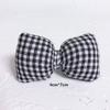 En stock, tela de algodón, pequeños lazos a cuadros, accesorios para el cabello, accesorios de ropa, zapatos y calcetines para niños, accesorios decorativos.