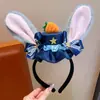 Diadema de Cabeza de Judy de Disney Diadema de Felpa de Conejo y Zanahoria Accesorios para el Cabello para Mujeres Foto en el Parque Zootopia