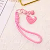 Materiales energéticos para manualidades: hebillas de puerta, cordones para teléfono en forma de corazón, colgantes para bolsos y muñecas, accesorios, llaveros al por mayor
