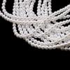 Nuevo Producto 5810 Perla Shijia Agujero Pasante Blanco Cálido Blanco Frío Redondo Cristal Perla Vidrio Perla Artificial Hermoso Agujero Cuentas