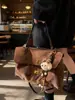 Bolso Tote de Gran Capacidad para Viajes Diarios Bolso Cruzado de Moda para Mujer Estilo Perezoso Bolso de Axila Bolso Cruzado de un Solo Hombro de Moda Ins