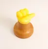 Gancho para Pulgar Pegatina Magnética Imán Decoración Personalizada Sin Taladro Imán para Refrigerador Decoración del Hogar Madera