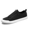 Novos Sapatos Masculinos 2026 205129 Sapatos de Tecido Respirável Sapatos Masculinos Slip-On Tênis Masculino Casual de Lona de Cano Baixo com Cadarços Frontais
