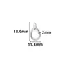 Fivela de Laço ou Ot Aço Inoxidável Acessórios para Joias DIY Fivela de Conexão Dourada Colar Pulseira Acessórios Exquisitos Fivela de Aço Titânio