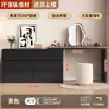 Tocador Negro Dormitorio Moderno Simple Cajonera Integrada Apartamento Pequeño Gabinete de Tocador Lujo Ligero Mesa de Maquillaje Retráctil Madera