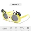 Gafas de Sol Infantiles de Panda Lindo Silicona Suave Dibujos Animados Gafas de Sol Polarizadas de Alta Definición para Hombre Anti-UV Niñas Venta al por Mayor