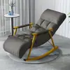 Sillón mecedor Sillón de descanso Balcón Hogar Ocio Estilo nórdico Sillón mecedor Dormitorio de adultos Sofá perezoso Silla para siesta Sala de estar