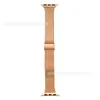 Para Apple Reloj de Pulsera Pequeño para Hombre iWatch Acero Inoxidable 06 Milanés Bonito Hebilla Huawei Banda de Malla Trenzada