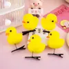 Pasador de cabeza de patito amarillo para niños, accesorios lindos para exteriores, accesorios de viaje, puestos de venta caliente, pasador de patito transfronterizo