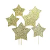 Love Star Tarjeta de Inserción para Pastel de Cumpleaños Pastel de Cumpleaños Mesa de Postres Inserción Decorativa Tarjeta de Inserción Decorativa Estrella de Cinco Puntas