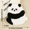 Logo Bordado por Computadora Animal de Dibujos Animados Panda Autoadhesivo Divertido Bricolaje Accesorios para Ropa Parche Adhesivo Parche