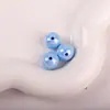 Cuentas acrílicas deslumbrantes color AB más vendidas transfronterizas, cuentas sueltas coloridas con agujero pasante, accesorios para joyería hecha a mano DIY, venta al por mayor de cuentas