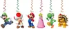 Nueva Decoración de Fiesta de Cumpleaños Infantil con Tema de Mario Plato de Papel Vaso de Papel Servilleta de Papel Bandera de Tirar Inserto para Pastel Globo