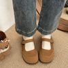 Zapatillas Ligeras de Moda con Suela Plana Baotou para Mujer Ropa de Exterior 2025 Nueva Primavera y Otoño Suela Suave Slip-on Zapatillas Medias Birkenen