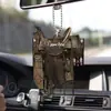 Chapéu de Cowboy de Jeans Novo com Selim Transfronteiriço Botas Decoração de Retrovisor de Carro Velho Oeste Chaveiro Pingente