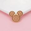 Lindo colgante de carcasa para teléfono móvil de oso Mickey DIY, accesorios para la cabeza de ropa, decoraciones de aleación, accesorios al por mayor
