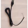 Cable de Carga USB Negro Cable de Carga USB Lámpara Matamosquitos Cable de Carga USB 1.5m Negro Cable de Carga Lámpara Matamosquitos