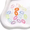 Acrílico DIY Corrente Aberta Colorida Fivela Multi-Especificação Fivela Pulseira Colar DIY Feito à Mão Acessórios de Joia Bolsa