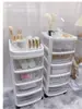 Carrinho de Armazenamento para Nail Art Gabinete de Armazenamento para Esmalte em Gel Enfeites Multicamadas com Rodas Prateleira Novas Ferramentas de Celebridade da Internet