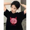 Camiseta de Manga Corta Versátil para Mujer Estilo Coreano y Japonés de Verano con Estampado Único de Dibujos Animados Lindos Diseño de Moda