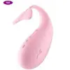 Ovo de Baleia Desgaste Invisível Controle Remoto Sem Fio Controlado por Aplicativo Masturbador Feminino Brinquedos Sexuais Íntimos para Adultos
