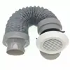 Nuevo sistema de ventilación conducto extremo de tubería PE conexión flexible, nuevos accesorios de ventilación, nueva tubería PE de ventilación 75 110, conexión flexible amortiguadora de sonido