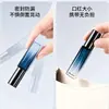 Botella Portátil Dispensadora de Perfume 5ml 10ml Gradiente Gris Azul Vidrio Espeso Botella con Atomizador Viaje Dispensadora Botella Vacía