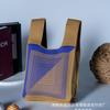Bolso de Mano Bolso Tejido Bolso de Mujer Bolso de Mano Bolso Cubo Bolso Tote Versátil Bolso Tejido Bolso de Mujer Ligero