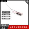 Conector Rápido Swagelok Qf4/Qf8 Válvula Aberta Tipo Macho Aço Inoxidável 316L