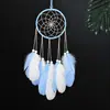 Decoración para el Hogar Habitación de Niña Adorno Colgante Atrapasueños Sencillo Luz Nocturna Tejido a Mano Regalo de Cumpleaños Cielo Estrellado
