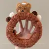 Faixas de cabelo da moda para meninas, perfeitas para outono e inverno, com um design fofo e divertido, apresentando orelhas de gato de desenho animado, e versáteis o suficiente para combinar com qualquer roupa.