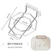 Estante de Almacenamiento para Lavabo de Baño debajo del Gabinete del Baño, Gancho Mágico para Colgar Lavabo sin Taladro, Estante de Almacenamiento para Lavabo