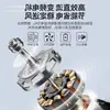 Novo lustre com ventilador de teto invisível para a sala de estar, lustre com ventilador de teto para o quarto, lustre com ventilador estilo Zhongshan 2026, iluminação na cor creme para a sala de jantar