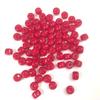 DIY 6*8mm 50g Cuentas Barril, Cuentas Tambor, Jade Imitación, Jade Nieve, Cuentas de Vidrio para Rezar, Accesorios para Pulseras y Collares, Cuentas Sueltas de Vidrio