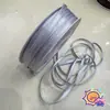 Cinta Plateada de Doble Cara Galaxia Brillante Importada de Japón Material para Lazos Accesorios para el Cabello Hechos a Mano DIY Accesorios para Sombrero de Paja