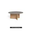 Sofá de Exterior Nórdico Teak Mesa de Centro de Rattan para Pátio Combinação Cadeira de Rattan para Varanda Jardim de Villa Exterior Móveis à Prova d'Água